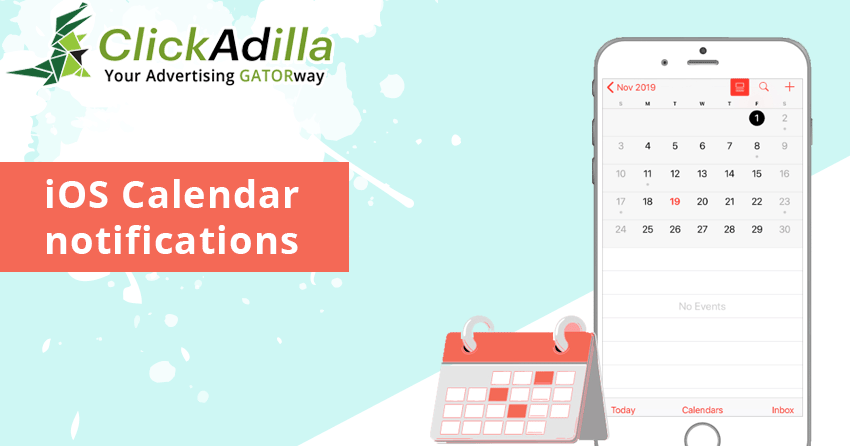 How to buy iOS Calendar advertising notifications 📅 | ClickAdilla AD ...