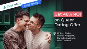 Get 48% ROI on Queer Dating Offer Make some money on Saint Valentines day