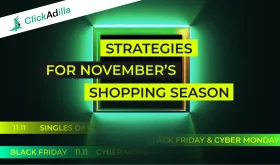 November shopping season