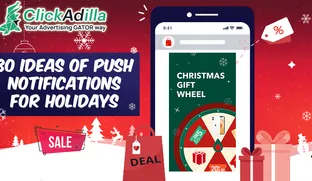30 ideas of push notifications for holidays
