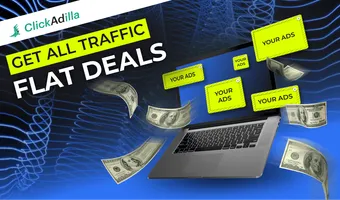 Get all traffic from our premium sources with flat deals