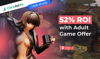 Get 52% ROI running an adult game offer [Case Study]